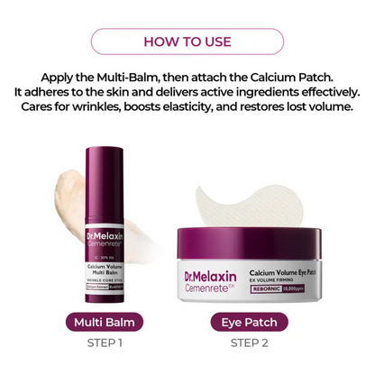Dr. Melaxin Lift Balm & Eye Patches Kit